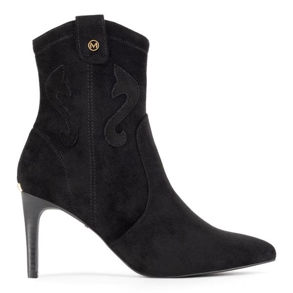 Kotníkové boty Mexx MI001714243W Látkový materiál,Přírodní kůže (useň) - Semiš