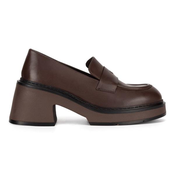 Polobotky Gino Rossi DOROTA-01W1-001 Přírodní kůže (useň) - Lícová