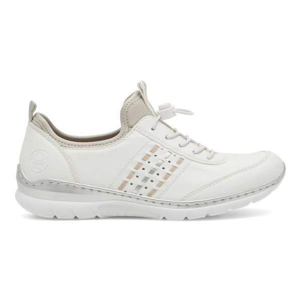 Polobotky Rieker L3259-80 Látkový materiál,Syntetický materiál