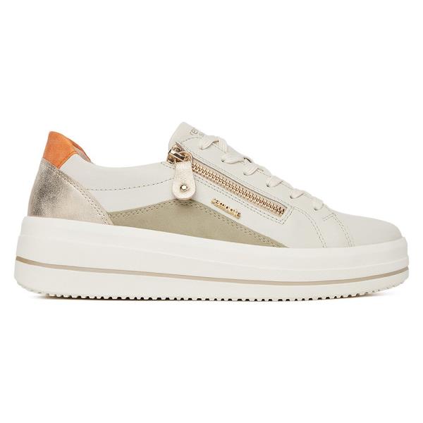 Tenisky Remonte D1C01-81 Přírodní kůže (useň) - Lícová