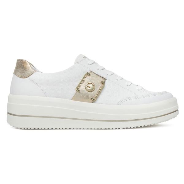 Tenisky Remonte D1C07-80 Přírodní kůže pokrytá syntetickým materiálem,Syntetický materiál