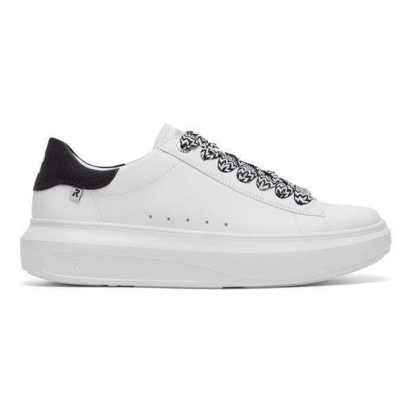 Tenisky Rieker Revolution Lifestyle W1201-80 Přírodní kůže pokrytá syntetickým materiálem