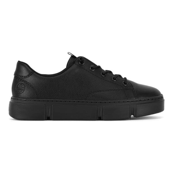 Tenisky Rieker N5903-00 Přírodní kůže pokrytá syntetickým materiálem