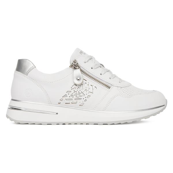 Tenisky Remonte D1G00-80 Přírodní kůže (useň) - Lícová