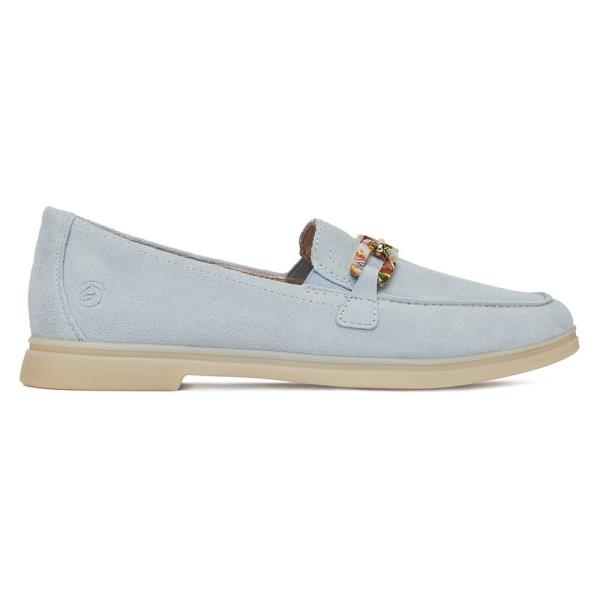 Polobotky Remonte D2F00-12 Přírodní kůže (useň) - Semiš