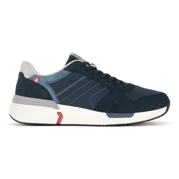 Tenisky Rieker Revolution Lifestyle U1401-14 Látkový materiál,Přírodní kůže (useň) - Semiš