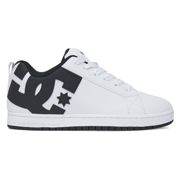 Tenisky DC Shoes COURT GRAFFIK 300529-WLK Přírodní kůže (useň) - Lícová,Imitace kůže/-Ekologická kůže