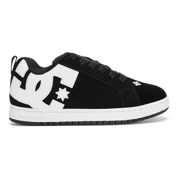 Tenisky DC Shoes COURT GRAFFIK 300529-001 Syntetický materiál,Přírodní kůže (useň) - Nubuk