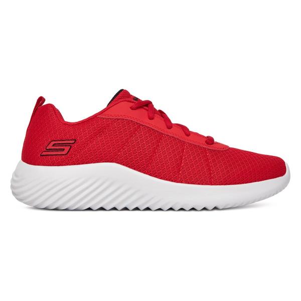 Sportovní Skechers BOUNDER 403745L RED Látka/-Látka