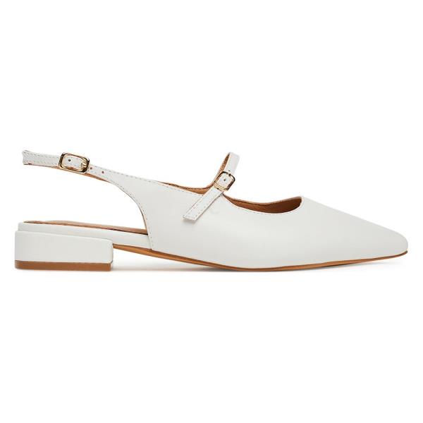 Baleríny Sergio Bardi WYL4078-1Z-SB Přírodní kůže (useň) - Lícová