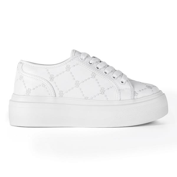 Tenisky Badura PANSY-461002-1 Přírodní kůže (useň) - Lícová