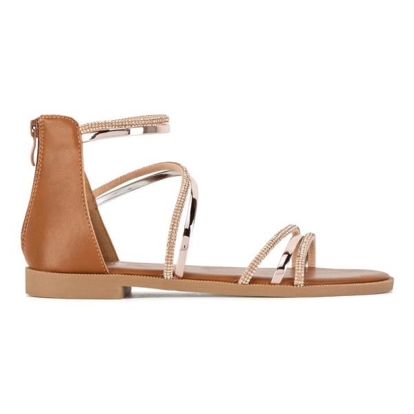 Sandály Jenny SF127-01 Látkový materiál,Syntetický materiál