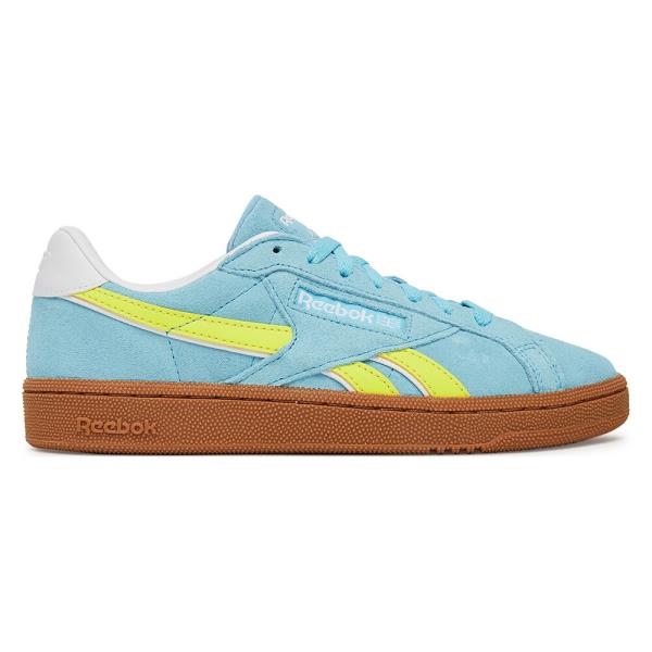 Tenisky Reebok CLUB C GROUNDS UK 100221373 Syntetický materiál,Přírodní kůže (useň) - Semiš