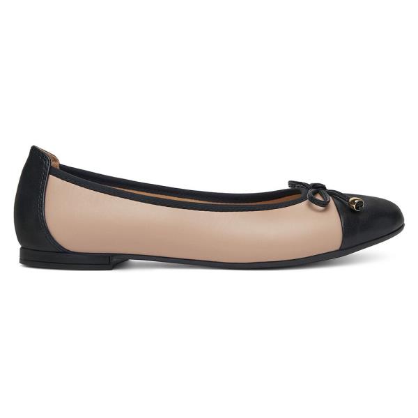 Baleríny Lasocki RST-ARABELLA-04 Přírodní kůže (useň) - Lícová