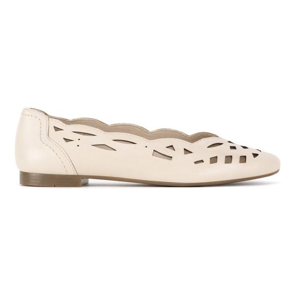 Baleríny Lasocki RST-KAJA-35 Přírodní kůže (useň) - Lícová