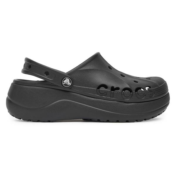 Pantofle Crocs BAYA PLATFORM CLOG 208186-001 Materiál - Croslite