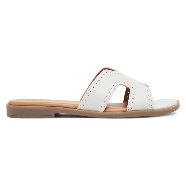 Pantofle Lasocki WI16-FOXI-74 Přírodní kůže (useň) - Lícová