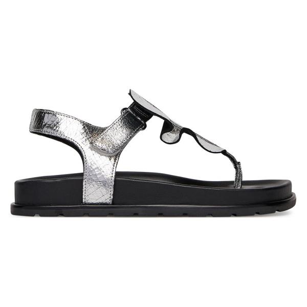 Sandály Badura LAVENDER-118103 Přírodní kůže (useň) - Lícová