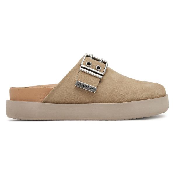 Pantofle G-STAR RAW BROOKE-25SS452 Přírodní kůže (useň) - Semiš