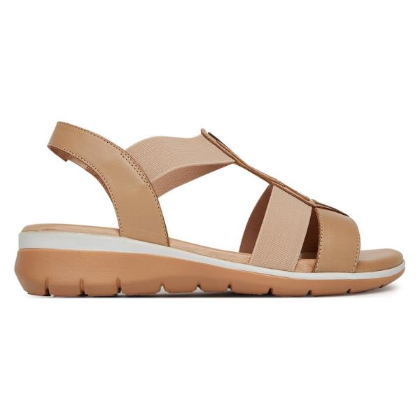 Sandály Go Soft WI16-INES-06 Látkový materiál,Přírodní kůže (useň) - Lícová