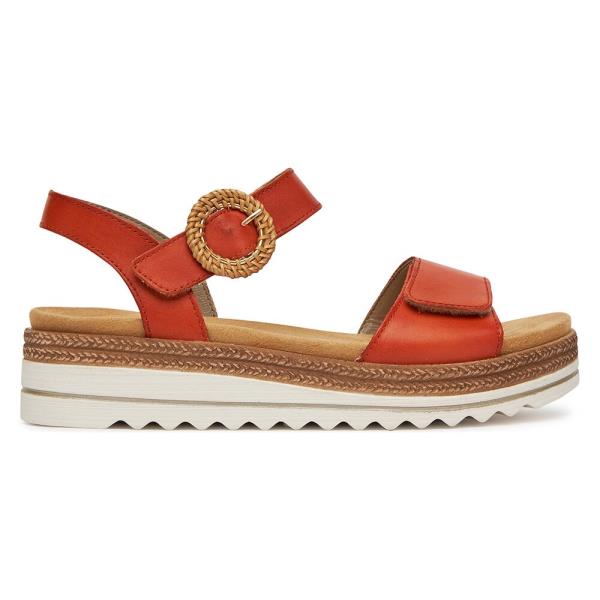 Sandály Remonte D0Q52-39 Přírodní kůže (useň) - Lícová