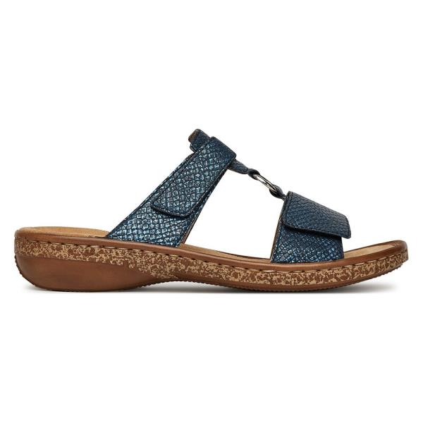 Pantofle Rieker 628P9-14 Syntetický materiál