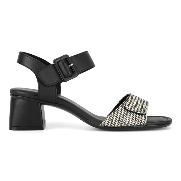 Sandály Remonte D1K51-03 Syntetický materiál,Přírodní kůže (useň) - Lícová