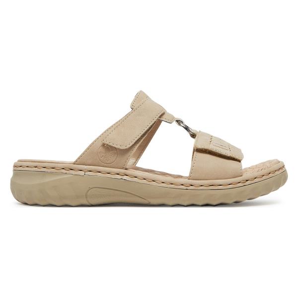 Pantofle Rieker 60481-62 Syntetický materiál