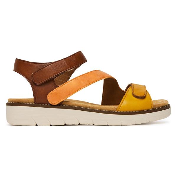 Sandály Remonte D2050-25 Přírodní kůže (useň) - Lícová