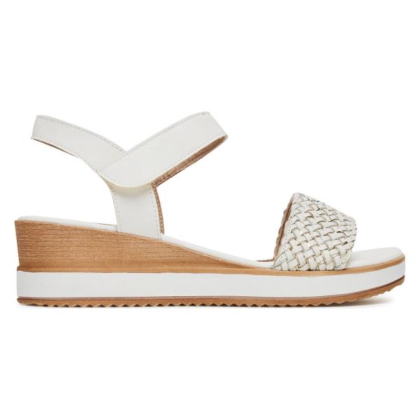 Sandály Remonte D6465-80 Syntetický materiál,Přírodní kůže (useň)/-Přírodní kůže (useň)