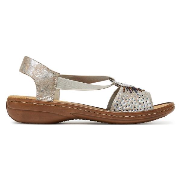 Sandály Rieker 60880-90 Syntetický materiál