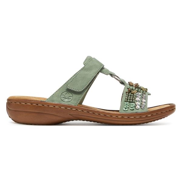 Pantofle Rieker 60814-52 Syntetický materiál