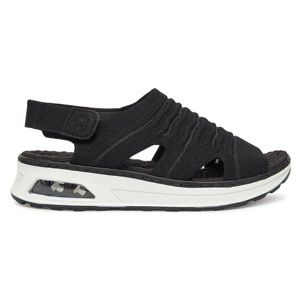 Sandály Rieker 65662-00 Látkový materiál