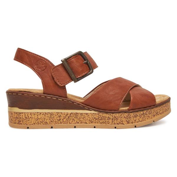 Sandály Rieker 63795-22 Syntetický materiál