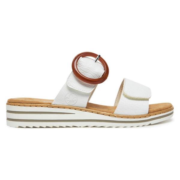 Pantofle Rieker V0692-80 Syntetický materiál