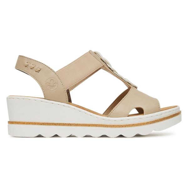 Sandály Rieker 67498-62 Syntetický materiál