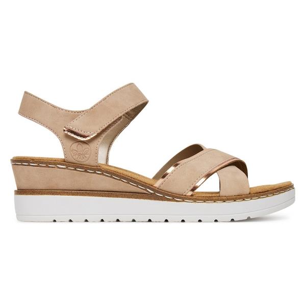 Sandály Rieker V38G9-31 Syntetický materiál