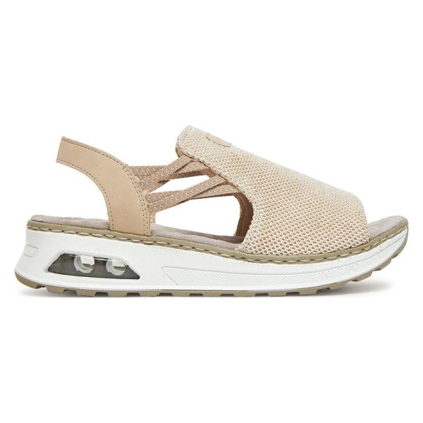 Sandály Rieker 65661-60 Látkový materiál,Syntetický materiál