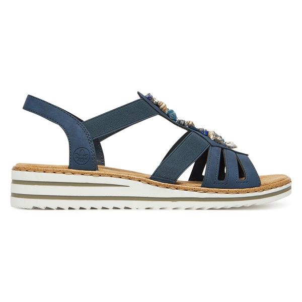 Sandály Rieker V0649-14 Syntetický materiál