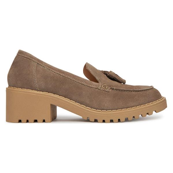 Polobotky Lasocki WB-RONA-21 Přírodní kůže (useň) - Semiš