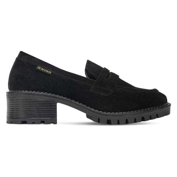 Polobotky G-STAR RAW WI34-JANELLE-01 Přírodní kůže (useň) - Semiš