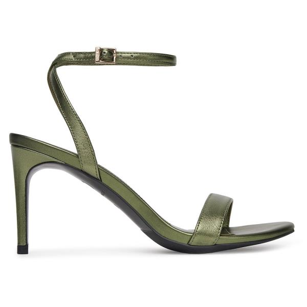 Sandály EVA MINGE AGERATUM-LT133-6 Přírodní kůže (useň) - Lícová