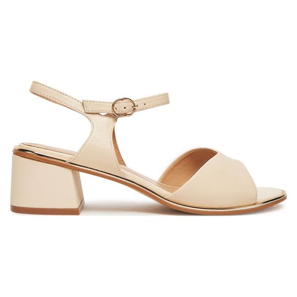 Sandály Lasocki WYL3784-1Z Přírodní kůže (useň) - Lícová