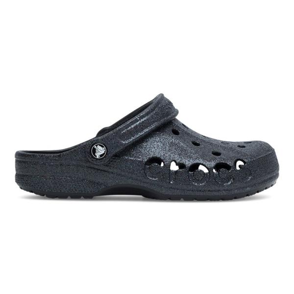 Pantofle Crocs BAYA GLITTER CLOG 205925-001 Syntetický materiál