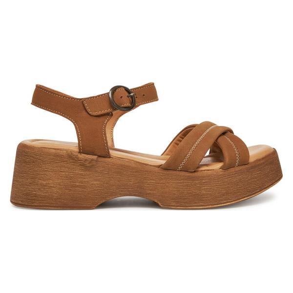 Sandály Lasocki WI23-NAGINA-09 Přírodní kůže (useň) - Nubuk