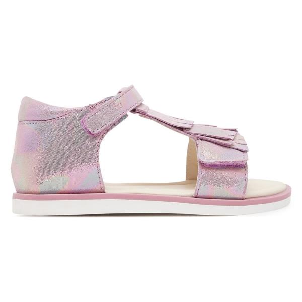 Sandály Lasocki Kids HERA CI12-HERA-04 Přírodní kůže (useň) - Semiš