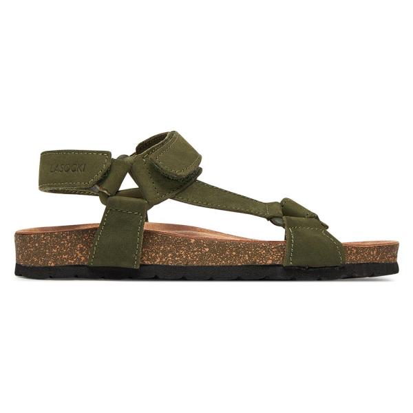 Sandály Lasocki Young AIR CI12-AIR-03 Přírodní kůže (useň) - Nubuk