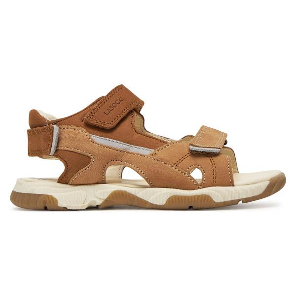 Sandály Lasocki Kids KING CI12-KING-04 Přírodní kůže (useň) - Nubuk