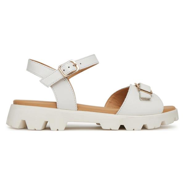 Sandály Lasocki GRD-3134-03 Přírodní kůže (useň) - Lícová