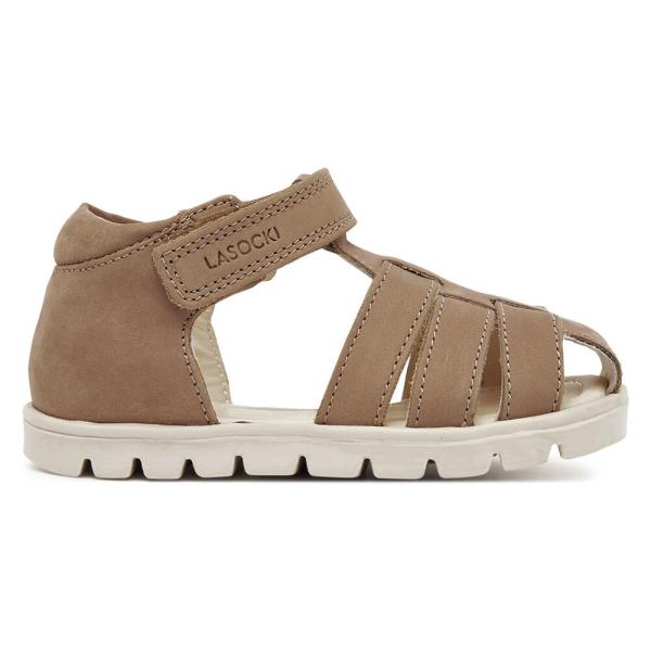 Sandály Lasocki Kids KEKKO CI12-KEKKO-01(II)CH Přírodní kůže (useň) - Semiš